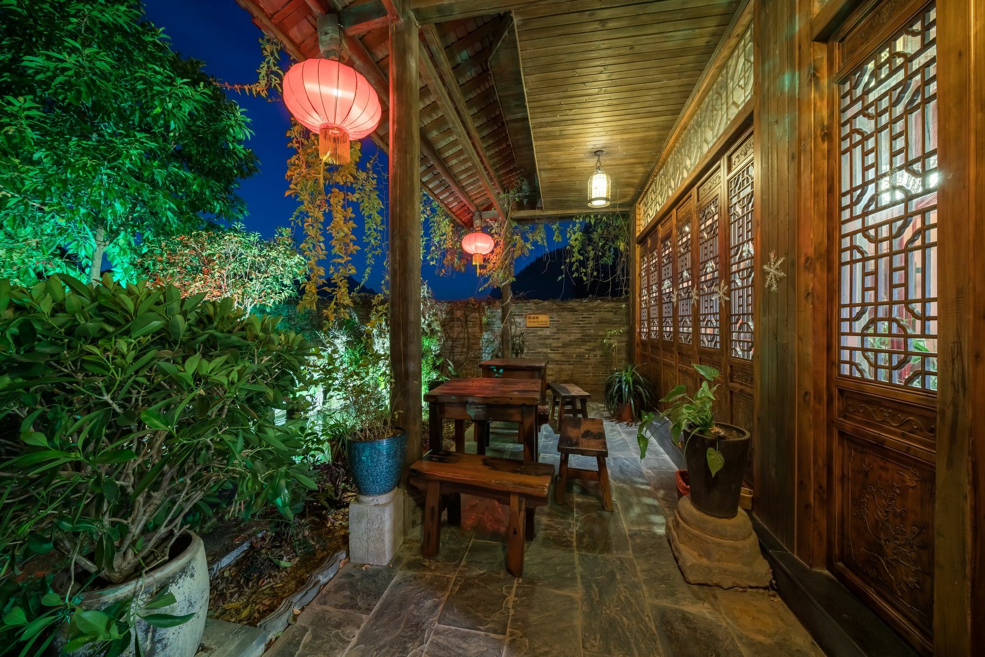 Yangshuo Mountain Nest Boutique Hotel Exteriör bild