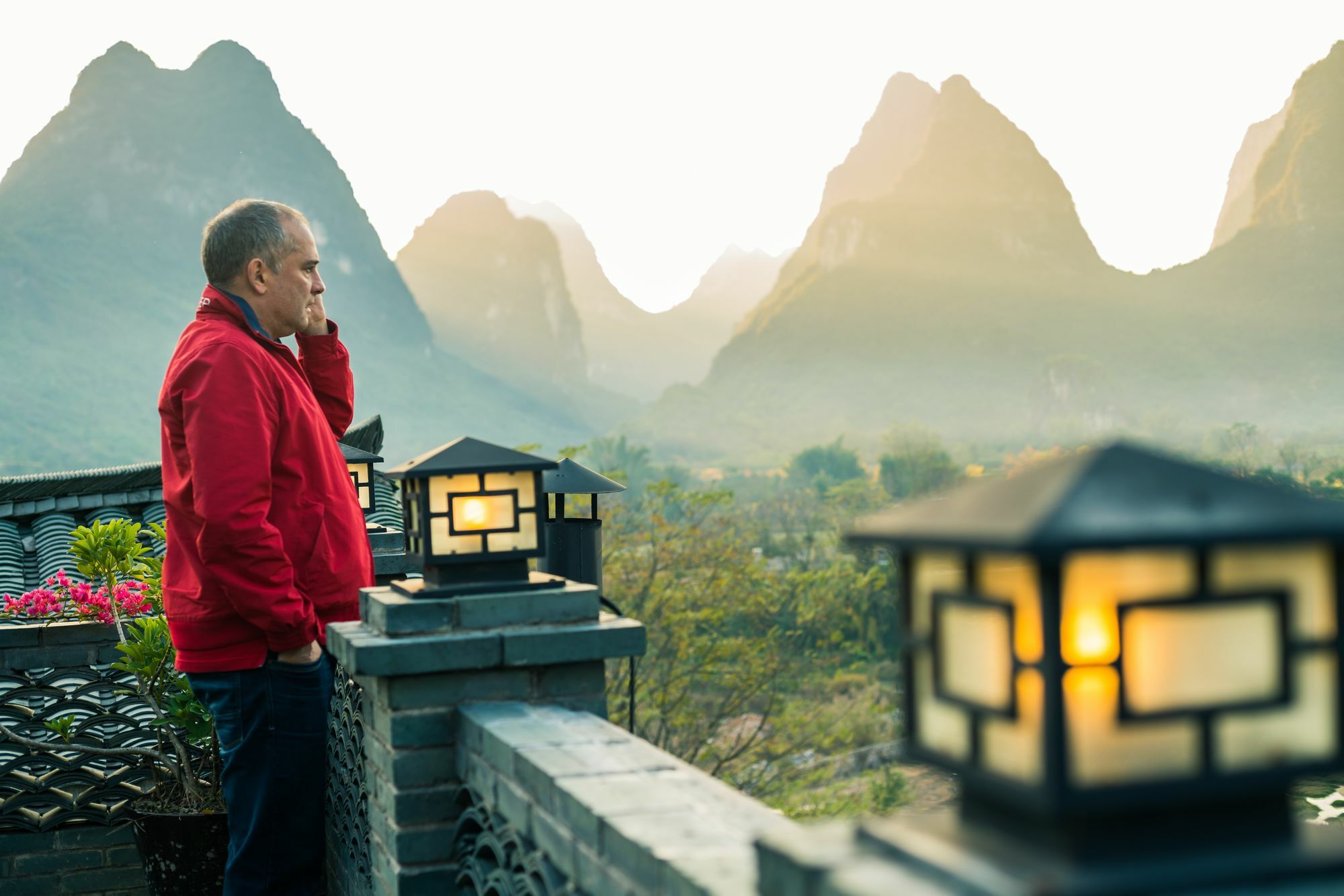 Yangshuo Mountain Nest Boutique Hotel Exteriör bild