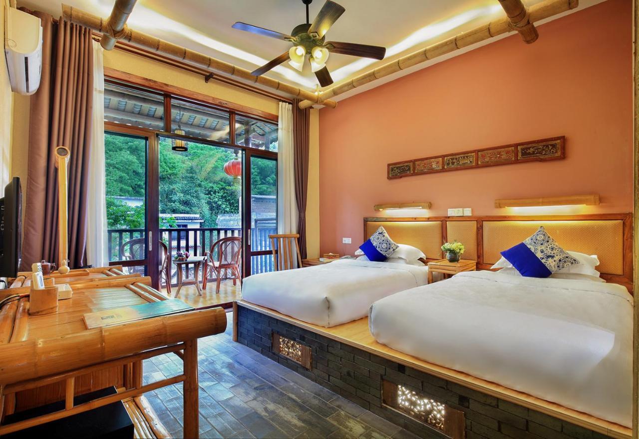 Yangshuo Mountain Nest Boutique Hotel Exteriör bild
