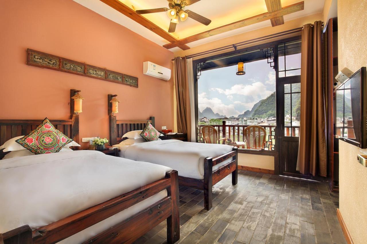 Yangshuo Mountain Nest Boutique Hotel Exteriör bild