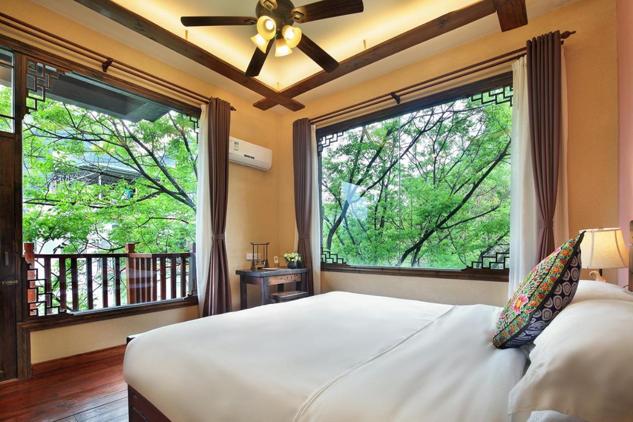 Yangshuo Mountain Nest Boutique Hotel Exteriör bild